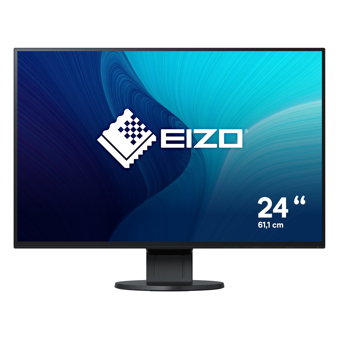 Monitor EIZO FlexScan EV2456-BK, 24.1", 1920 x 1200, WUXGA, i zi