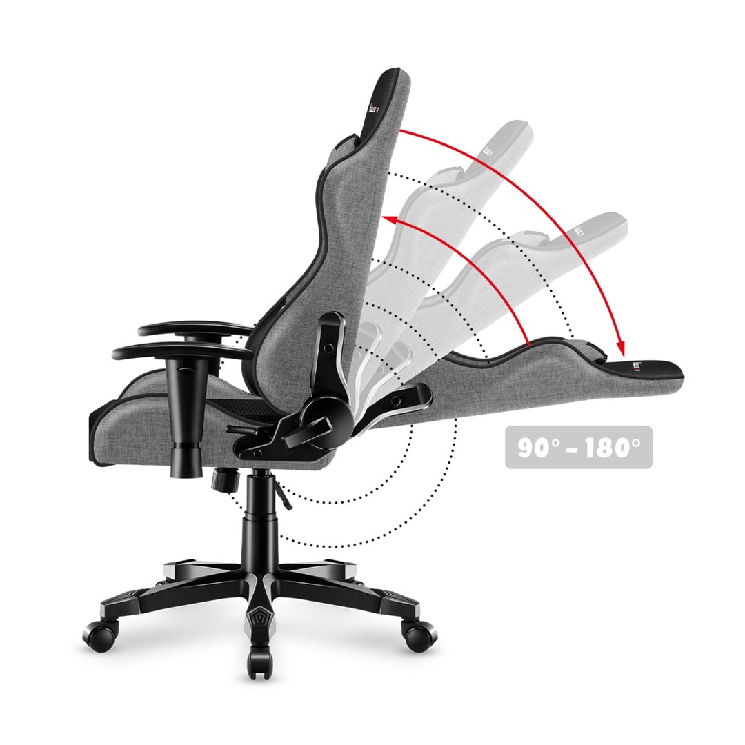 Karrige lojërash për fëmijë Huzaro Ranger 6.0, 100-160 cm, 130 kg, e hirtë 3