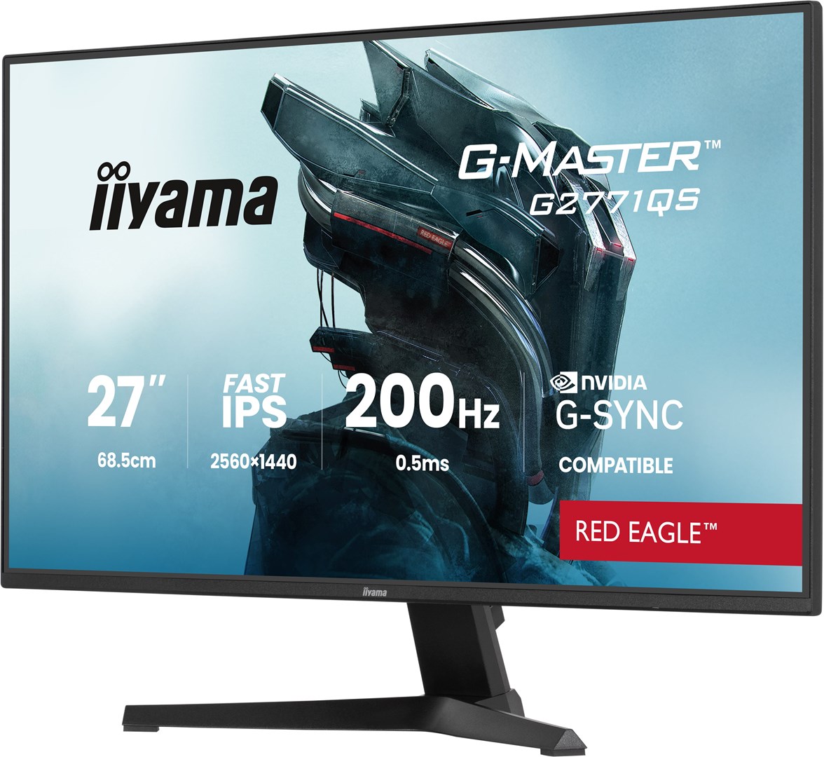 Monitor gaming Iiyama G-MASTER G2771QS-B1, 27", WQHD 2560x1440, i zi
