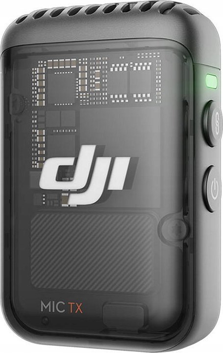 Sistem mikrofoni pa tela DJI Mic 2, 1TX 1RX, regjistrim 32 bit, i zi