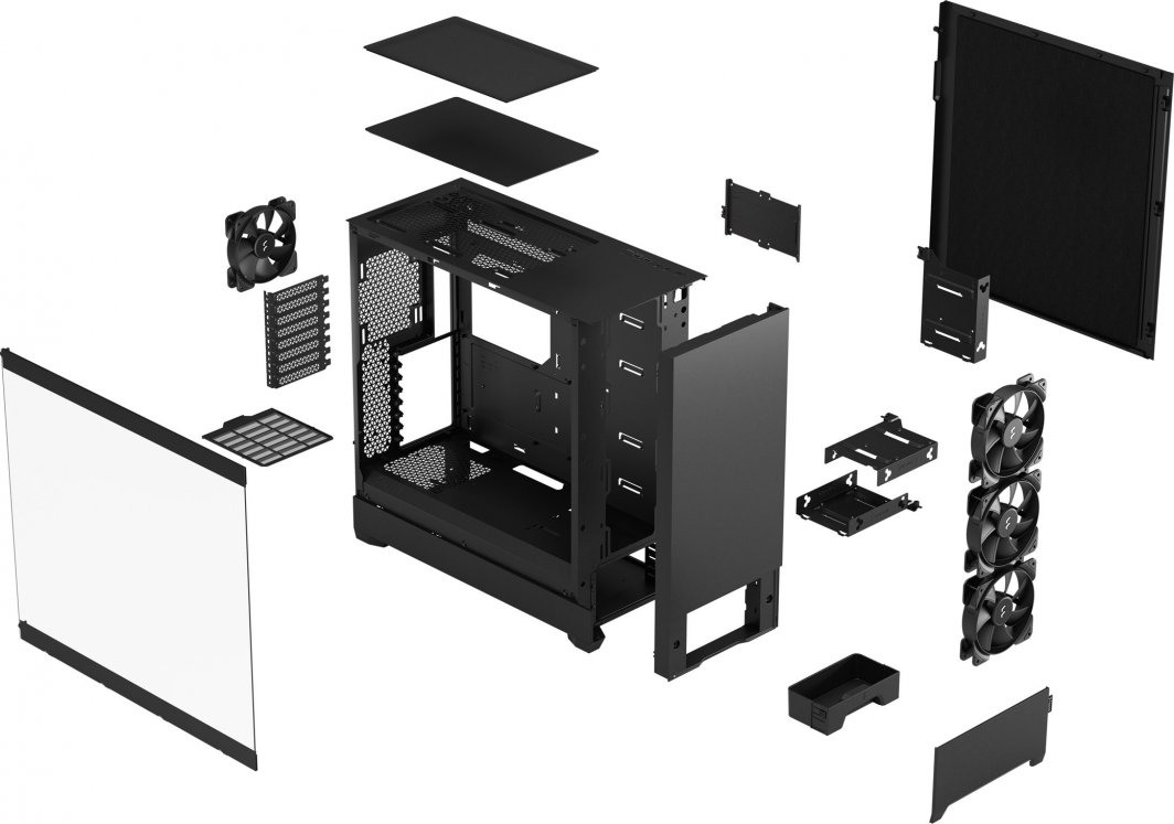 Kasë Fractal Design Pop XL Silent TG, Full Tower