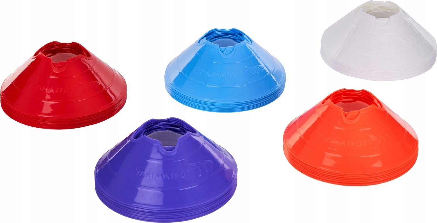 Kone trajnimi Yakima Sport 100752, set 10 copë, plastikë, shumëngjyrëshe