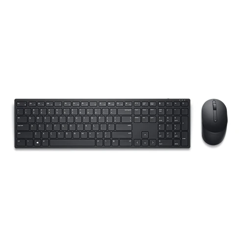 Set tastierë dhe maus Dell KM5221W, Pro Wireless, US International (QWERTY), i zi