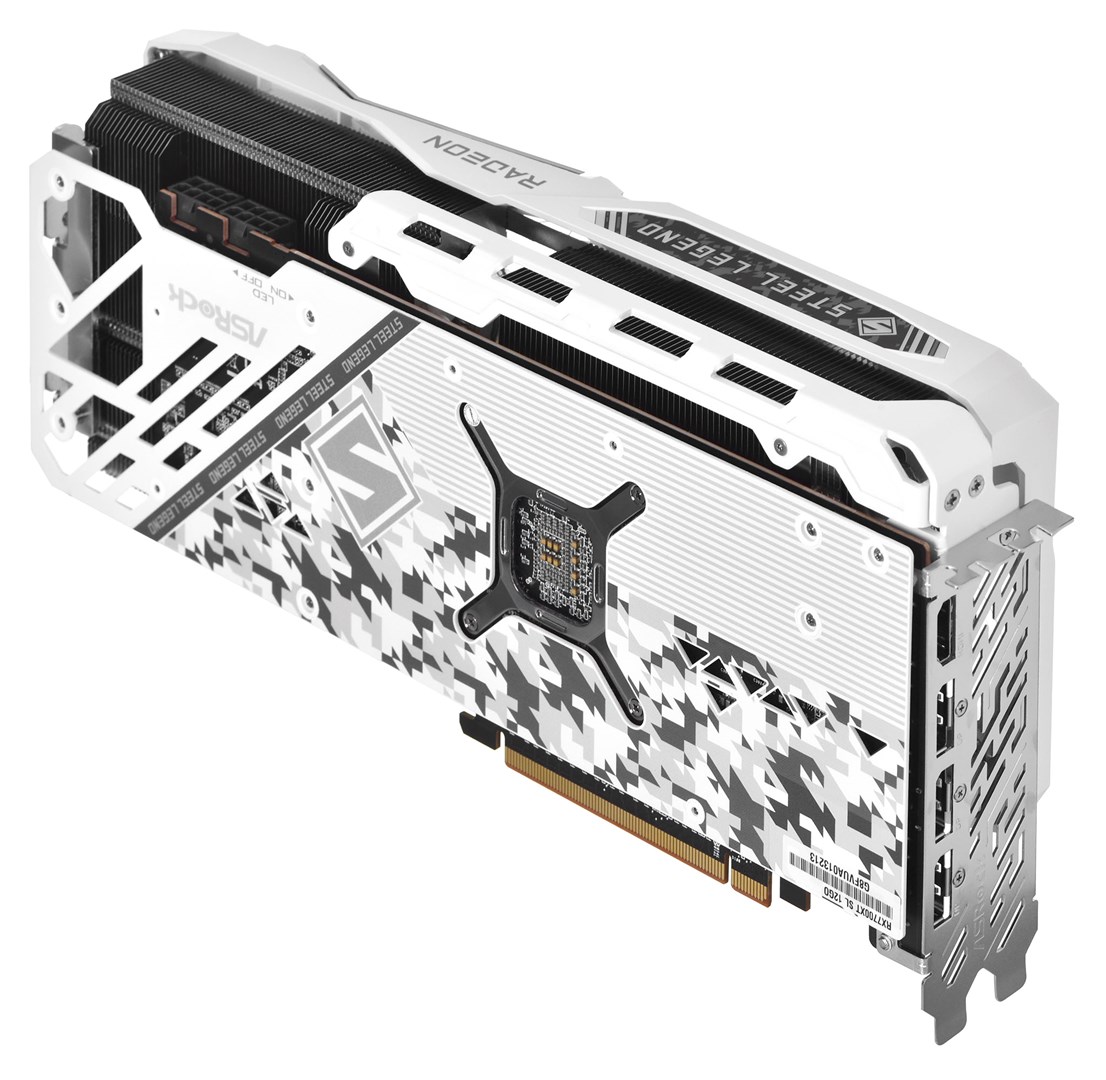 Kartelë grafike ASRock Radeon RX 7700 XT Steel Legend 12GB GDDR6