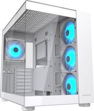 Kuti kompjuteri Cougar Gaming FV150, MIDI Tower, xham i temperuar, 4 ventilatorë ARGB