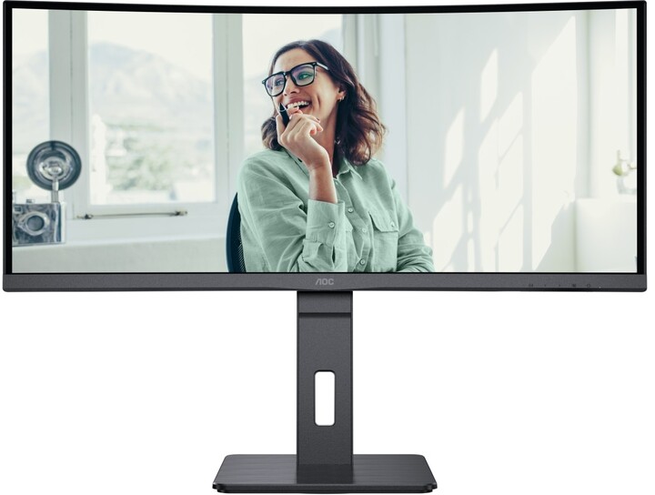 Monitor AOC CU34P3CV - LED, 34", UW-QHD, i zi