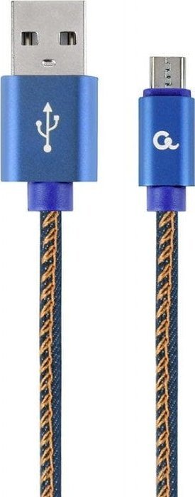 Kabllo USB Gembird, USB-A - microUSB, 1m, e kaltër