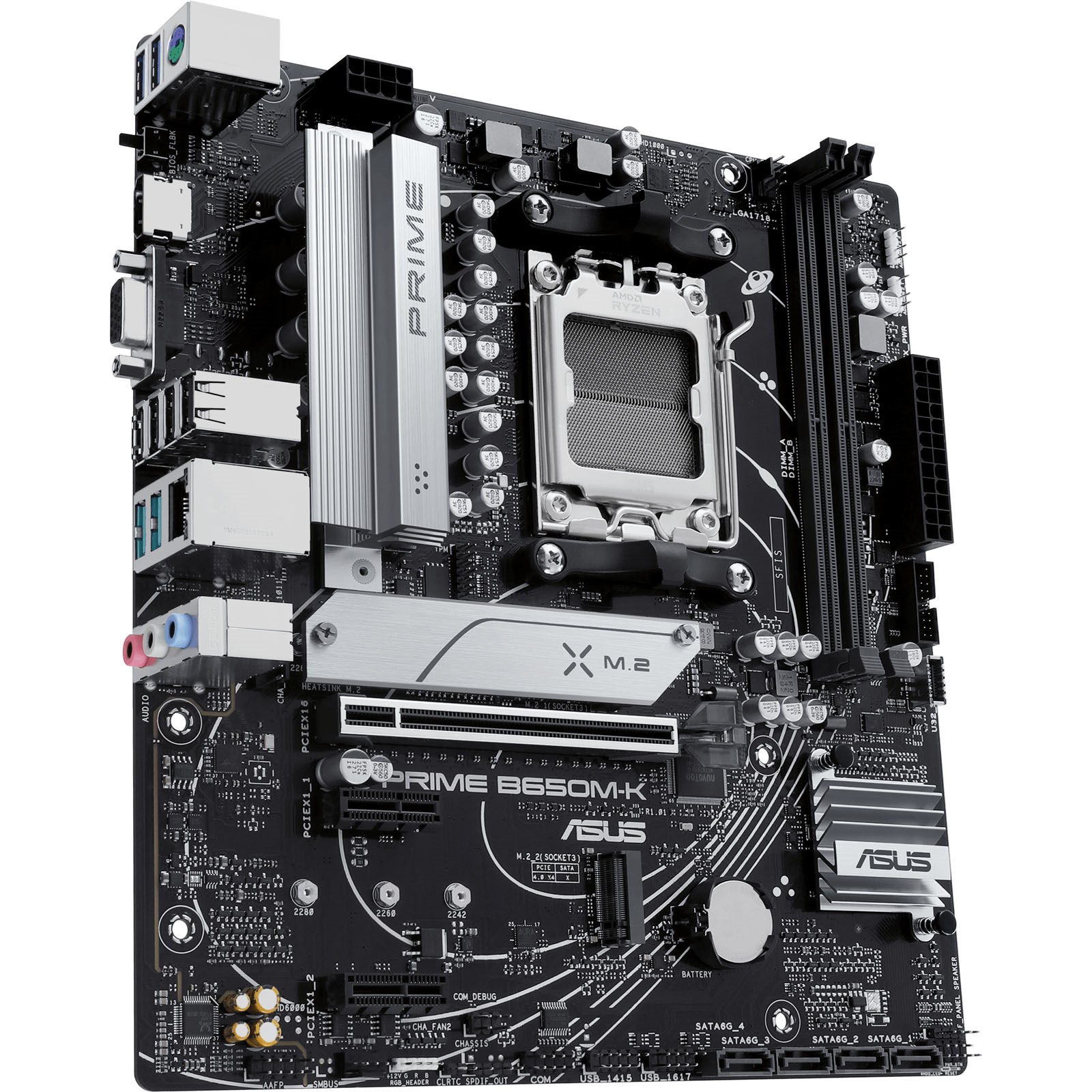 Pllakë amë Asus AMD B650 Micro-ATX