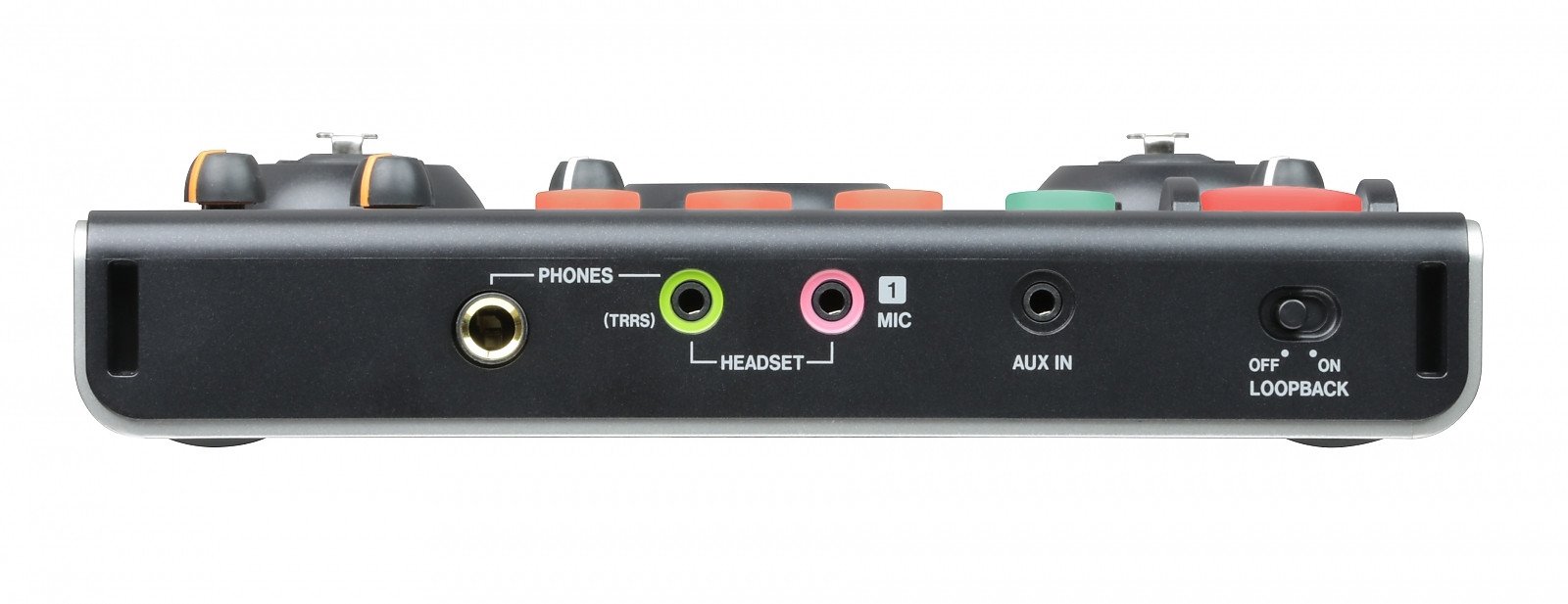 Interfejs audio Tascam US-42B MiniStudio Creator, 2 kanale, për streaming dhe podcast, i zi