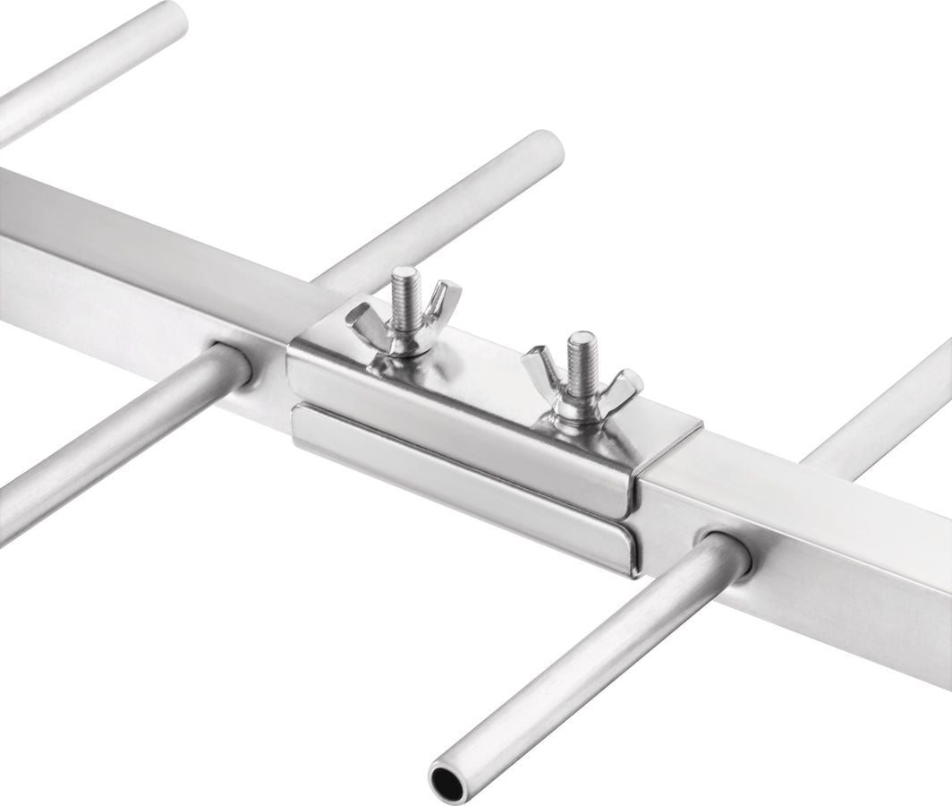 Antena TV drejtuese Cabletech Yagi, DVB-T DVB-T2 DAB+, filtër LTE, e argjendtë
