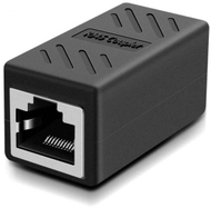 Adapter rrjeti RoGer RJ45COUPBK, RJ45 8P8C, Cat 5e UTP, i zi