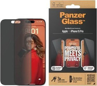 Mbrojtëse ekrani PanzerGlass Privacy për iPhone 15 Pro, Ultra-Wide Fit, me EasyAligner