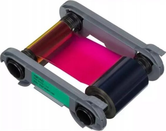 Riboni termik Evolis R5F208E100, YMCKO, 300 printime, transparent