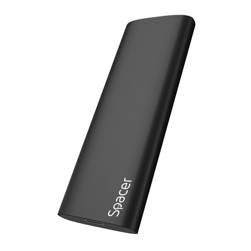 Kuti e jashtme për SSD M.2 RACK SPRK M2TYPEC 04, PCIe NVMe, USB 3.2 Type C, e zezë
