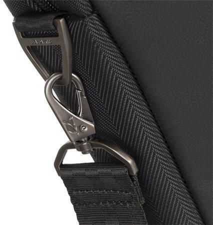 Çantë për laptop Rivacase 8135, për 39,6 cm (15,6”) me xhepa dhe material poliester / PU, e zezë