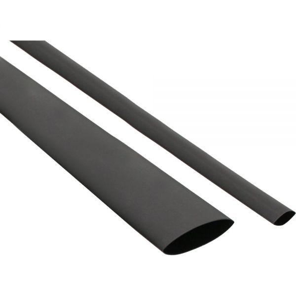 Tubat e tkurrjes së nxehtësisë InLine, 200 mm, 20 copë, 16 mm - 8 mm (00870G), të zi