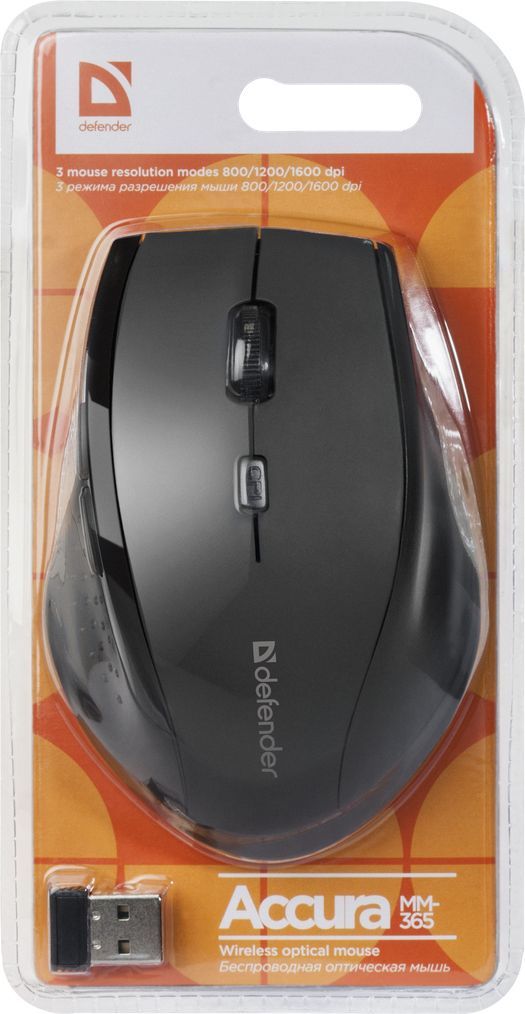 Maus Defender Accura, wireless, USB, i zi