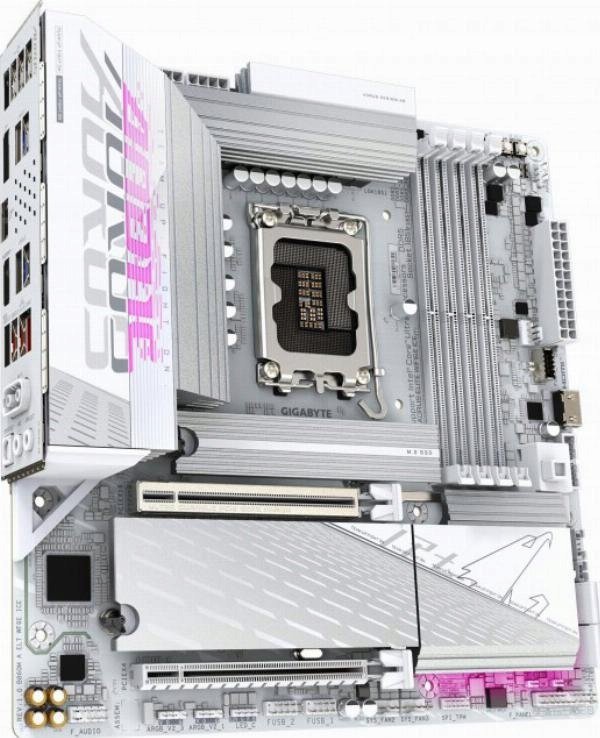Pllakë amë Gigabyte B860M AORUS ELITE WIFI6E ICE, LGA 1851, DDR5, mATX
