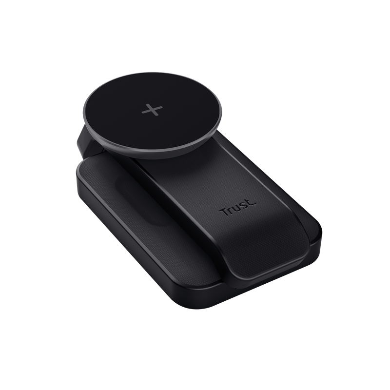 Kufje pa tela Trust Viro, me mikrofon, karikim wireless USB, të zeza