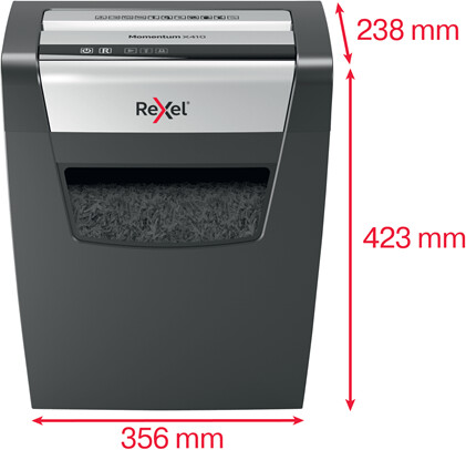 Grirëse për letra Rexel Momentum X410