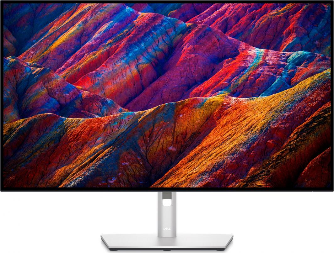 Monitor Dell UltraSharp U3223QE, 31.5", 4K UHD, i zi argjendtë