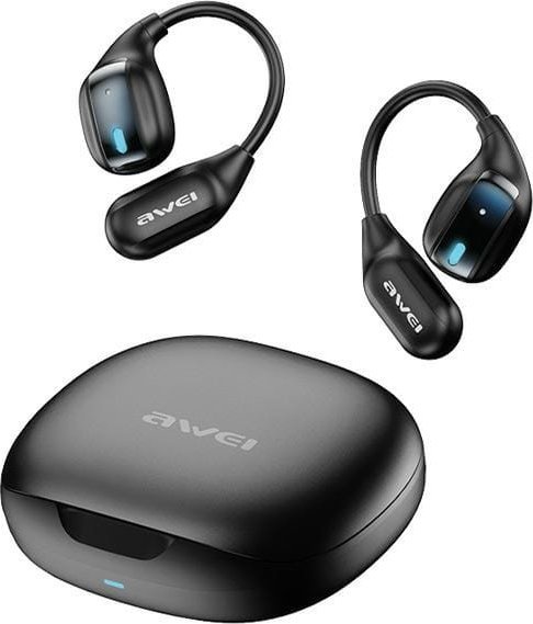 Kufje Bluetooth Awei TZ12, Bluetooth 5.4, me stacion karikimi, të zeza