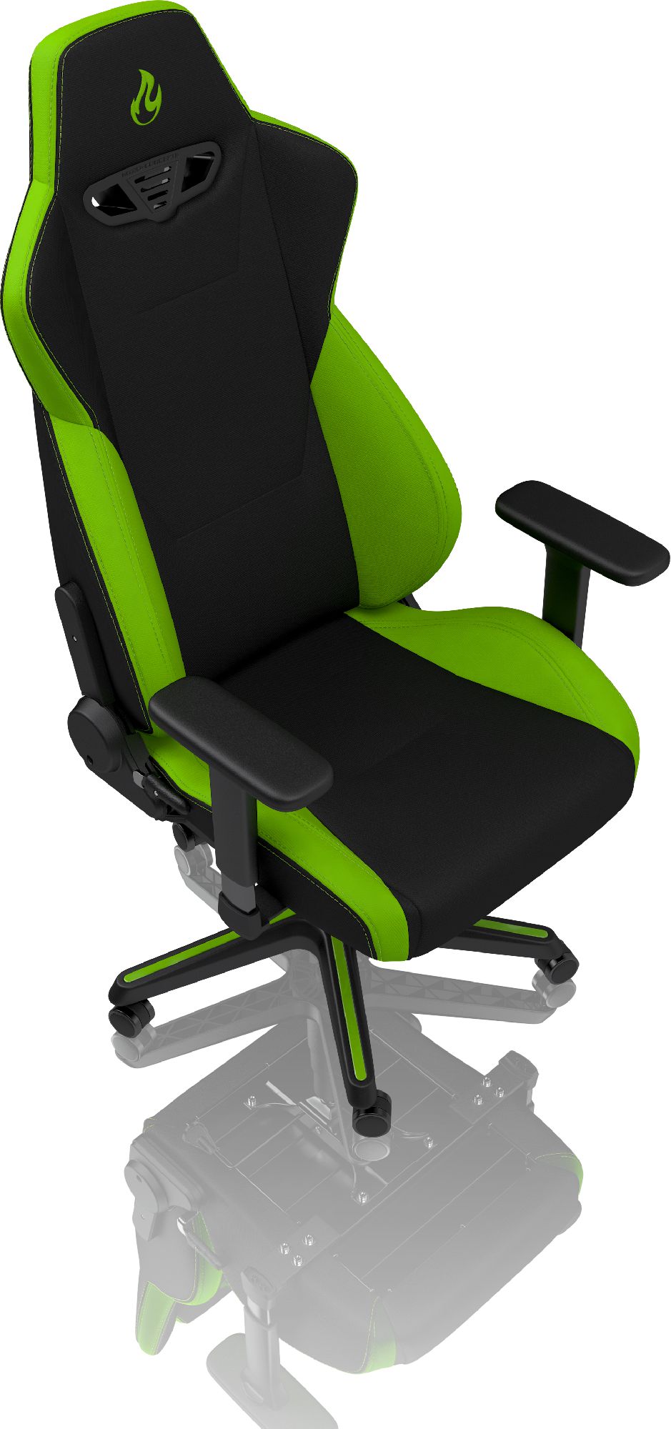 Karrige gaming Nitro Concepts S300, material tekstili, ergonomike, jeshile Atomic Green