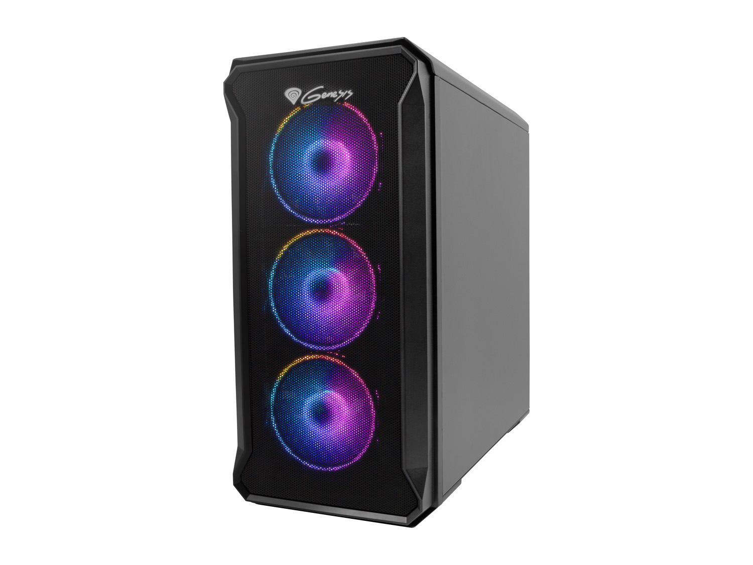 Kasë Genesis IRID 503 ARGB MICRO, Micro Tower, e zezë