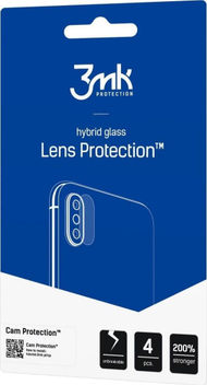 Mbrojtës lentesh 3MK për Huawei MateBook E, set 4 copë, xham hibrid transparent