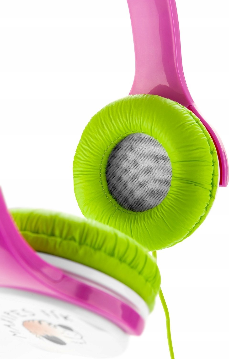 Kufje për fëmijë GoGEN MAXIPES MAXISLECHYG, me kabllo 3.5mm, kufizim volum 90 dB, shumëngjyrëshe