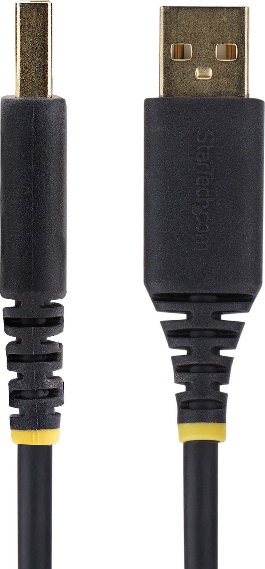 Kabllo adapter StarTech 2 porta USB në serial, 60cm, USB A në DB9 RS232, i zi