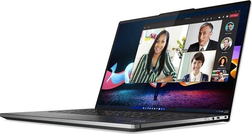 Laptop Lenovo ThinkPad Z16 G2, 16", AMD Ryzen 9 PRO 7940HS, 64 GB RAM, 1 TB SSD, AMD Radeon RX 6550M, i zi dhe i argjendtë