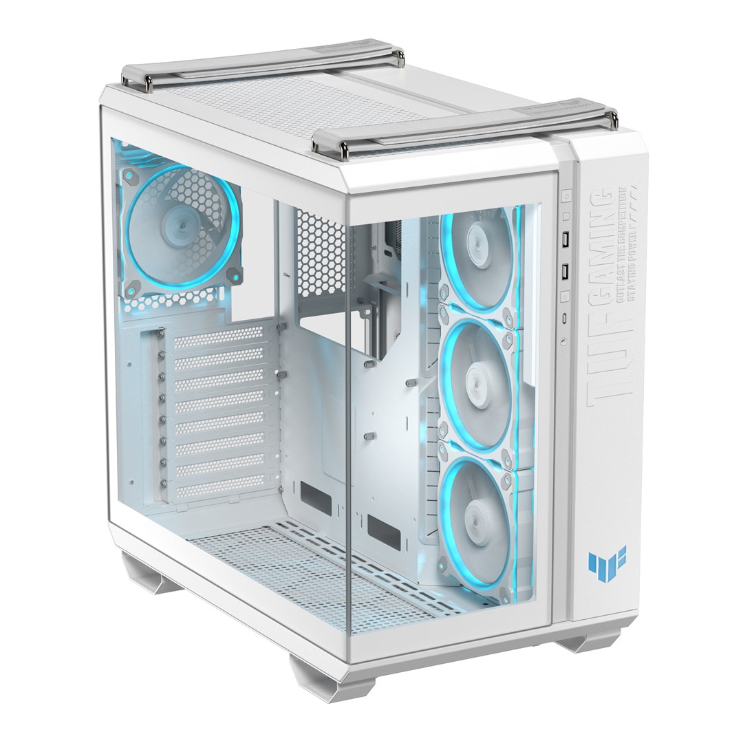 Kornizë PC ASUS TUF Gaming GT502, mid tower, ARGB, e bardhë