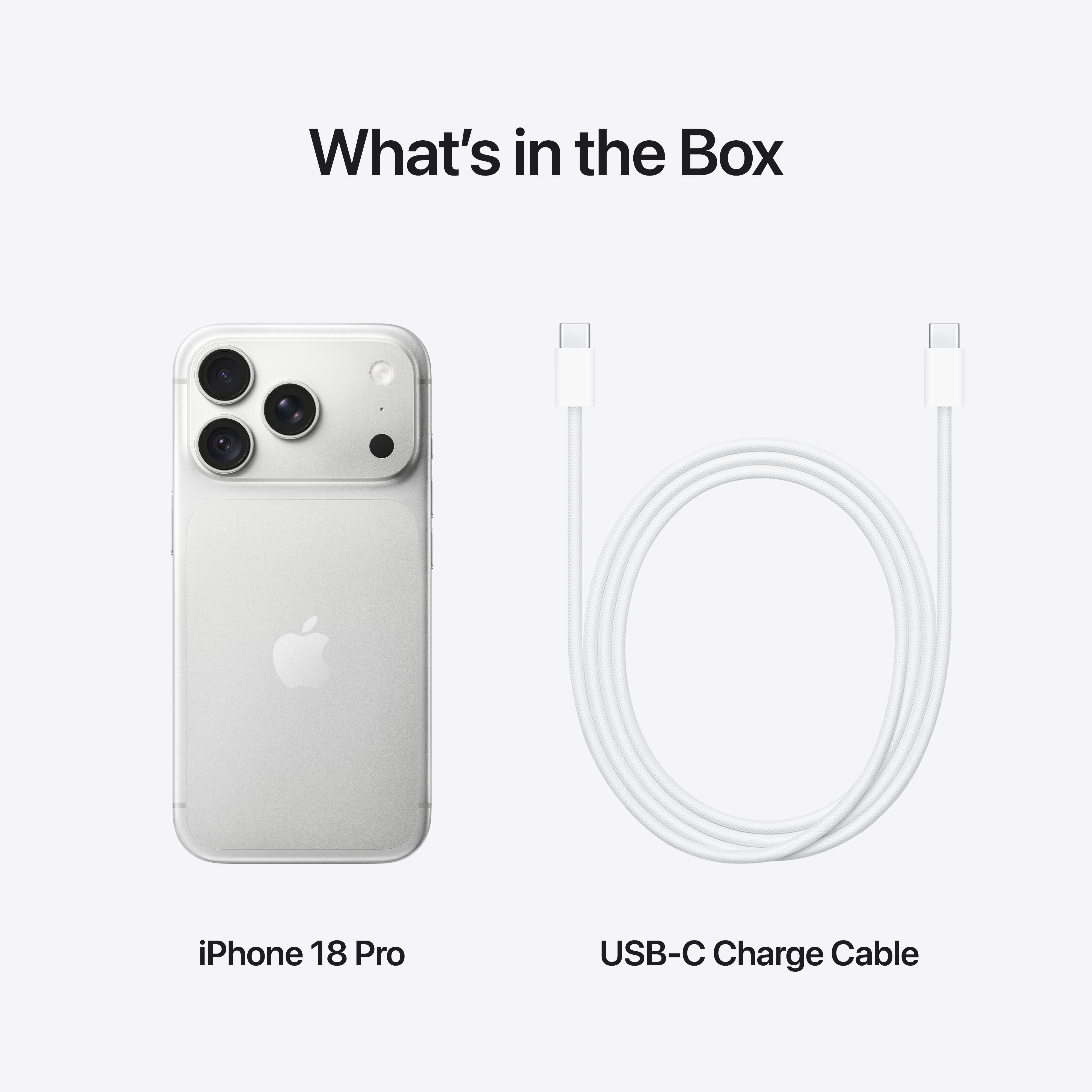 Apple iPhone 18 Pro, 2TB, Silver