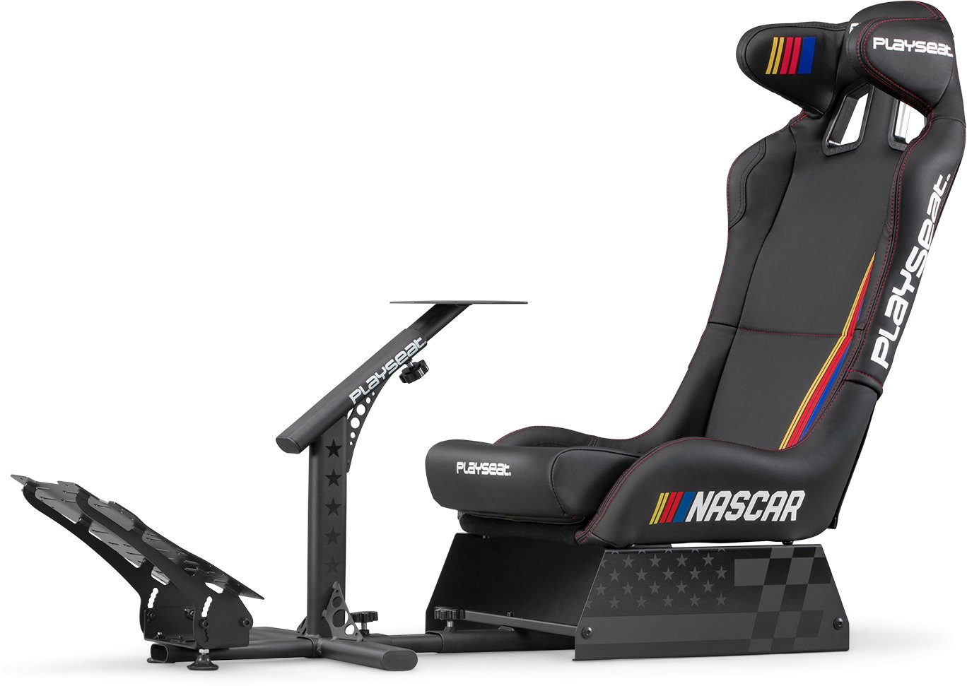 Kokpit garash PlaySeat Evolution Pro NASCAR Edition, i palosshëm, i zi