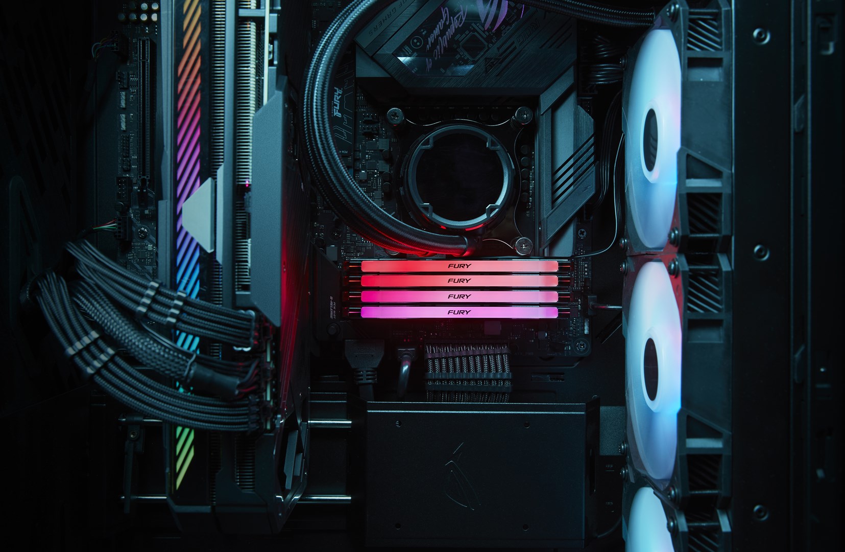 Memorie RAM Kingston FURY 16GB 6400MT/s DDR5 CL32 DIMM Renegade RGB