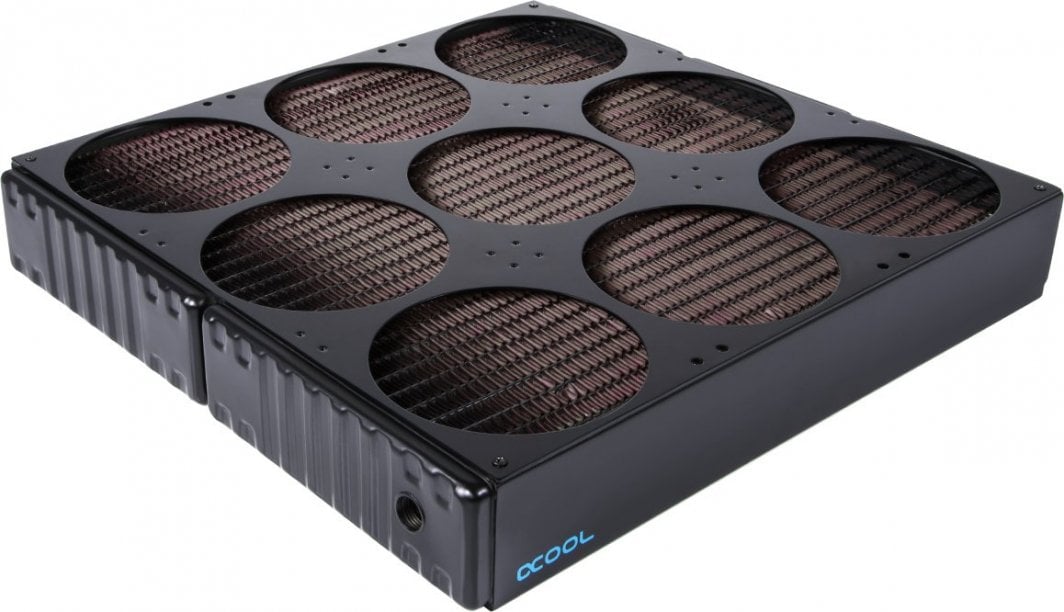 Radiator ftohës Alphacool NexXxoS UT60 1080mm Full Copper, për ftohje me ujë, i zi