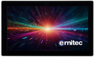 Monitor me prekje Ernitec 13", Full HD, 10-pikësh, i zi