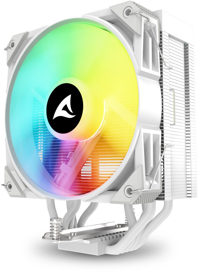 Ftohës CPU Sharkoon A50 RGB, Intel AMD, i bardhë