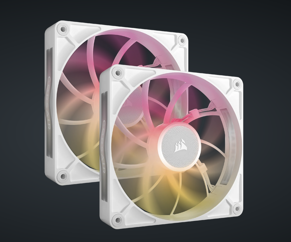 Ventilator CORSAIR iCUE LINK RX140 MAX RGB, 140mm, 1600 RPM, kit fillestar, i bardhë