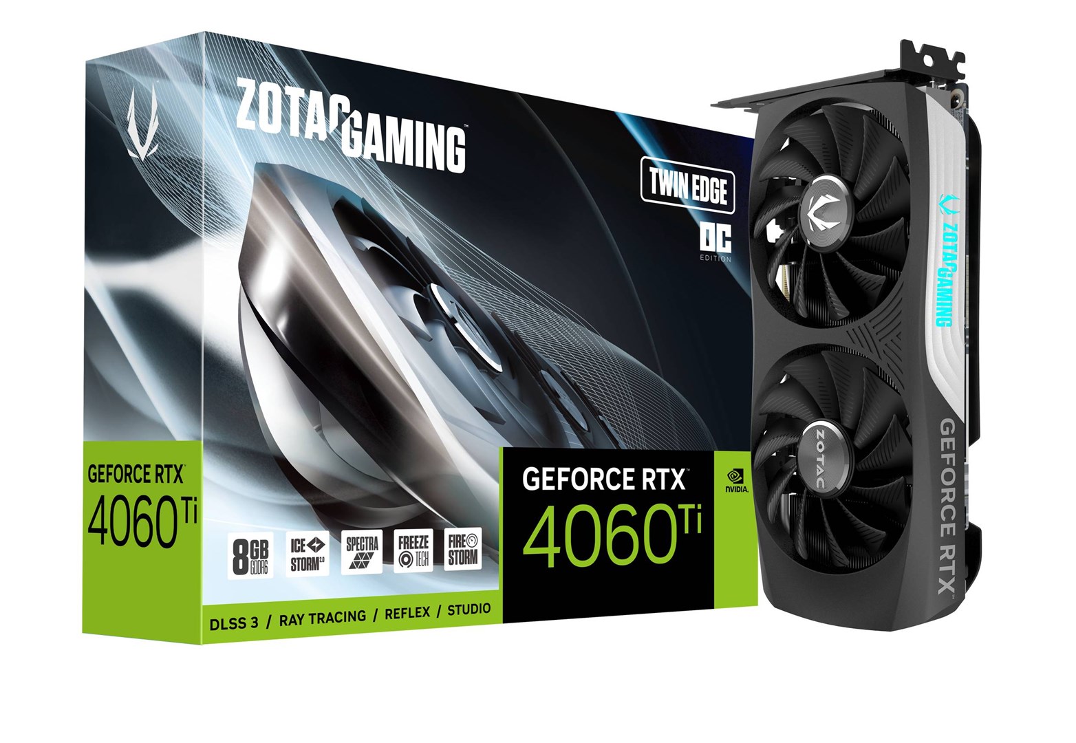 Kartelë grafike Zotac Gaming GeForce RTX 4060 Ti Twin Edge OC 8GB GDDR6