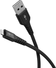 Kabllo Goobay USB C në Lightning, 3m, 60W, gri