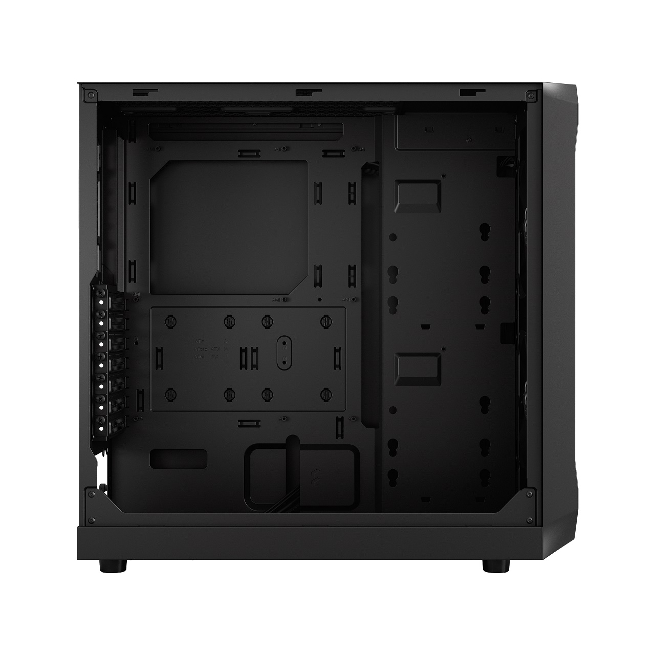 Kasë për PC Fractal Design Focus 2, e zezë