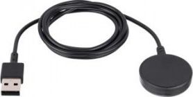 Kabllo karikues për orë Akyga AK-SW-09, 1m, USB, e zezë