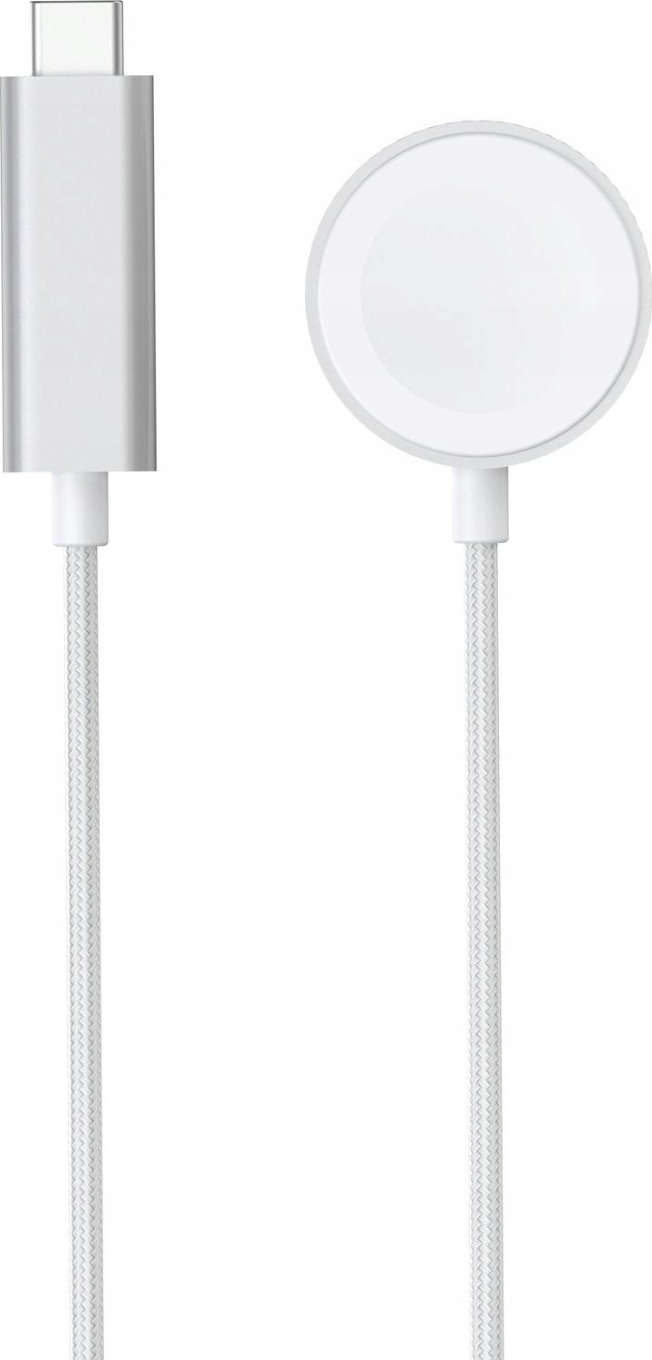 Karikues wireless magnetik ER MFW, 7.5W, për Apple Watch, i bardhë
