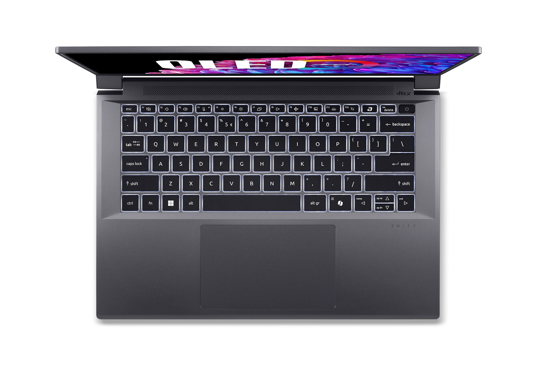 Laptop ACER Swift X 14 SFX14-72G, Ultra 7-155H, 14.5" WQXGA+, RTX 4060, 32GB, 1TB SSD, i hirtë
