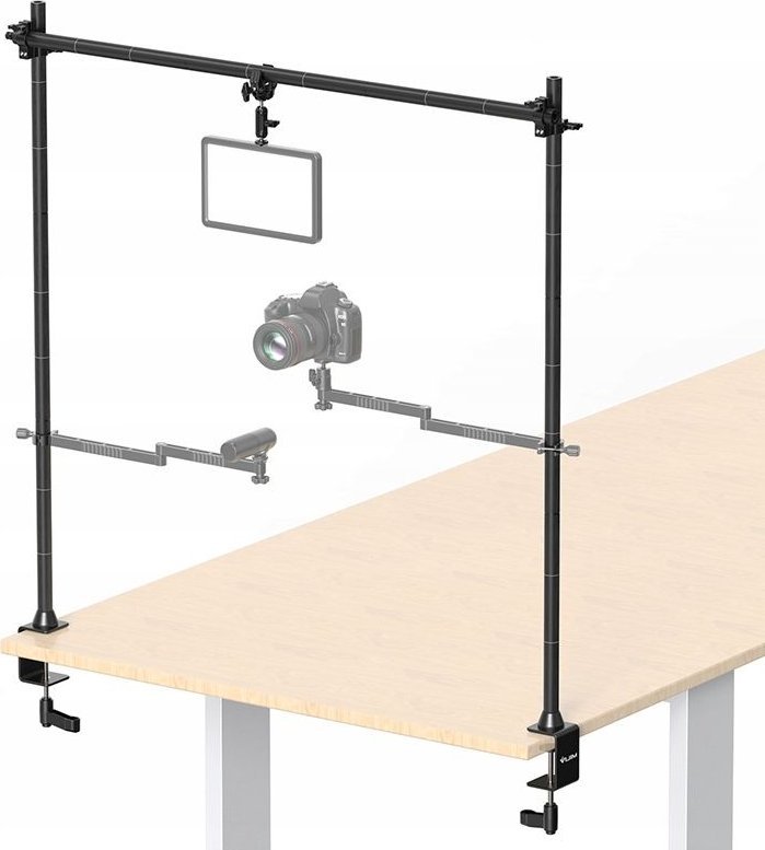 Mbajtëse tavoline Vijim LS15, metal, tripod, e zezë