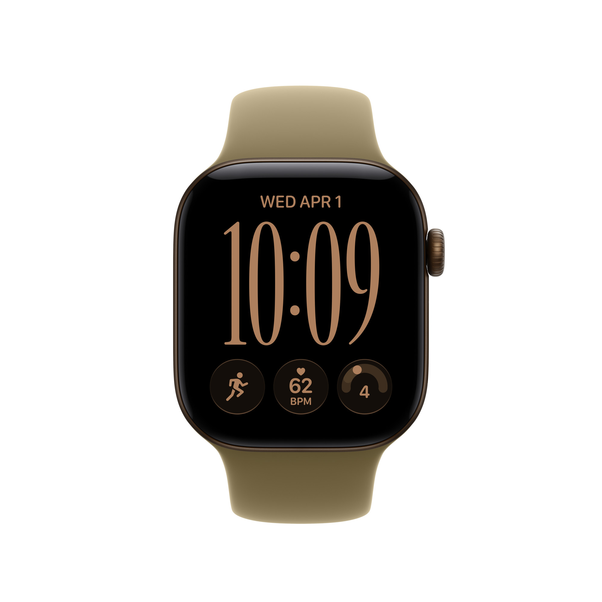 Apple Watch 40mm Olive Sport Band, S/M