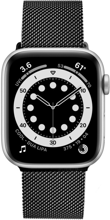 Rrip metalik FIXED për Apple Watch 38/40/41mm, i zi
