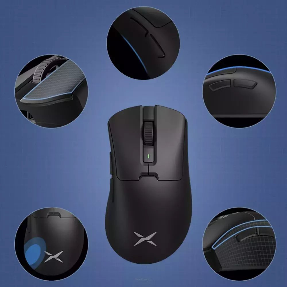 Maus gaming wireless Delux M900, 2.4G, 12000 DPI, i zi